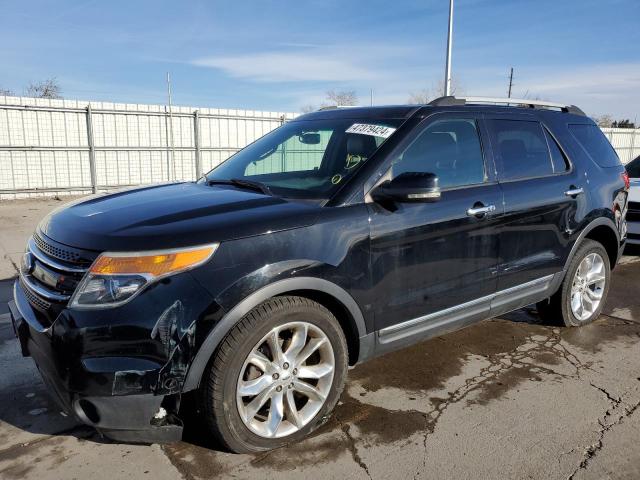 1FMHK8F85CGA56855 - 2012 FORD EXPLORER LIMITED BLACK photo 1