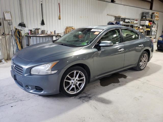 1N4AA51E79C812700 - 2009 NISSAN MAXIMA S GREEN photo 1