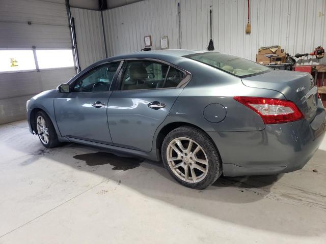 1N4AA51E79C812700 - 2009 NISSAN MAXIMA S GREEN photo 2