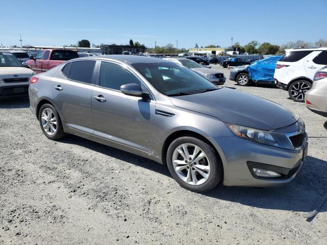 5XXGN4A72CG004220 - 2012 KIA OPTIMA EX GRAY photo 4