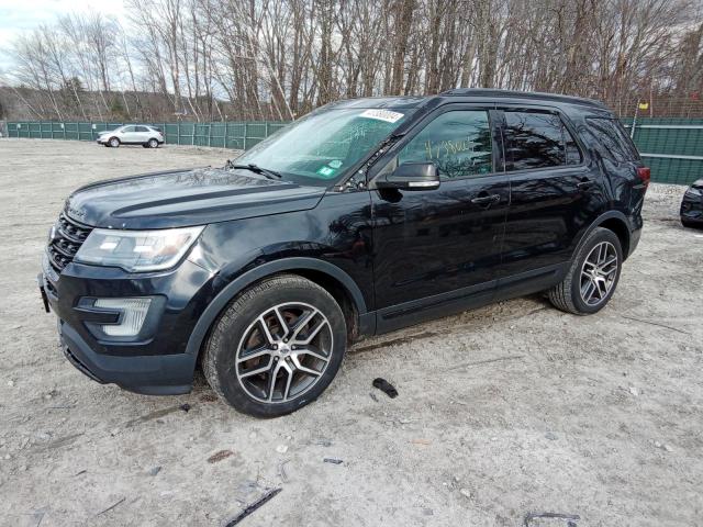 1FM5K8GT5HGA52284 - 2017 FORD EXPLORER SPORT BLACK photo 1