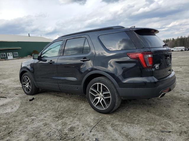 1FM5K8GT5HGA52284 - 2017 FORD EXPLORER SPORT BLACK photo 2