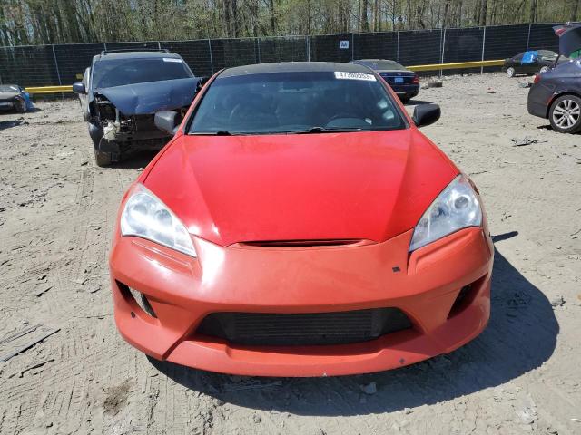 KMHHT6KD3BU061671 - 2011 HYUNDAI GENESIS CO 2.0T ORANGE photo 5