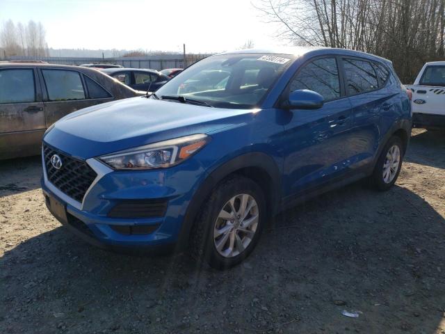 KM8J2CA41KU913021 - 2019 HYUNDAI TUCSON SE BLUE photo 1