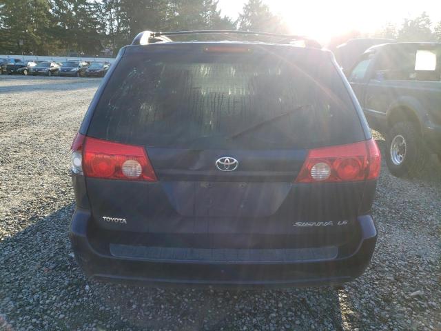 5TDZA23C16S553428 - 2006 TOYOTA SIENNA CE BLUE photo 6