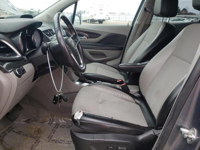 KL4CJESB7EB551974 - 2014 BUICK ENCORE GRAY photo 7