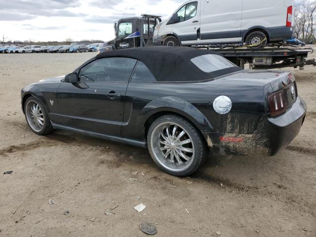 1ZVHT84N495145666 - 2009 FORD MUSTANG BLACK photo 2