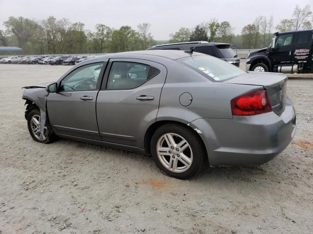 1C3CDZCB8CN209047 - 2012 DODGE AVENGER SXT GRAY photo 2