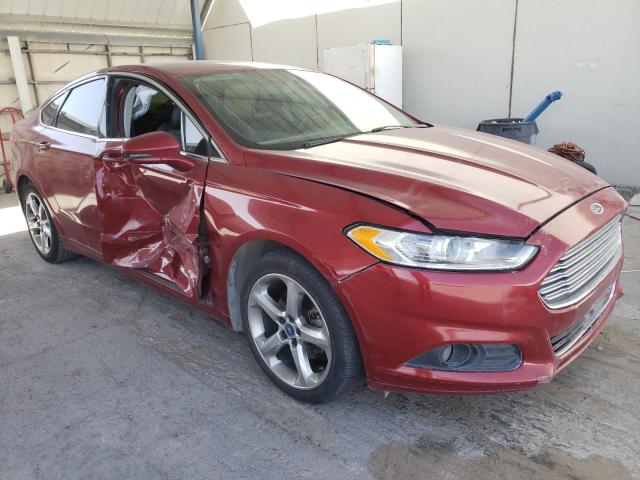 3FA6P0H92DR385730 - 2013 FORD FUSION SE RED photo 4