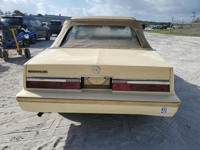 1C3BC45B6CG185348 - 1982 CHRYSLER LEBARON 米色 照片 6