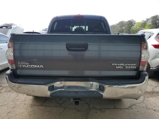 3TMJU4GN3AM093032 - 2010 TOYOTA TACOMA DOUBLE CAB PRERUNNER CHARCOAL photo 6