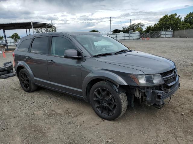 3C4PDCEG4ET154716 - 2014 DODGE JOURNEY R/T GRAY photo 4