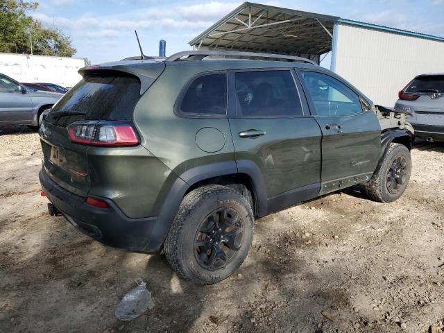 1C4PJMBX8MD176421 - 2021 JEEP CHEROKEE TRAILHAWK GREEN photo 3