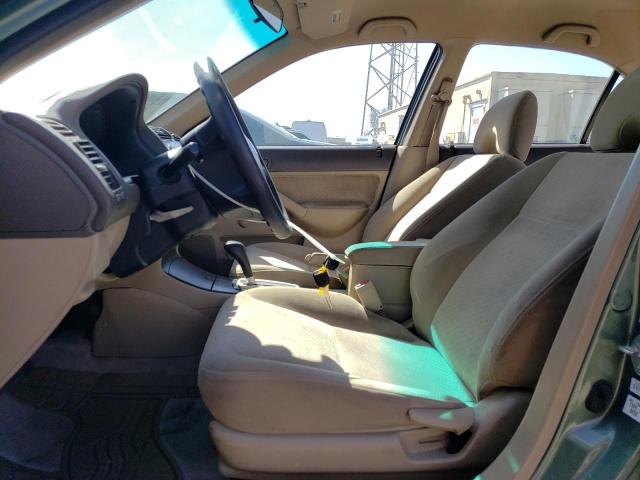 2HGES16344H570898 - 2004 HONDA CIVIC DX VP Yaşıl foto 7