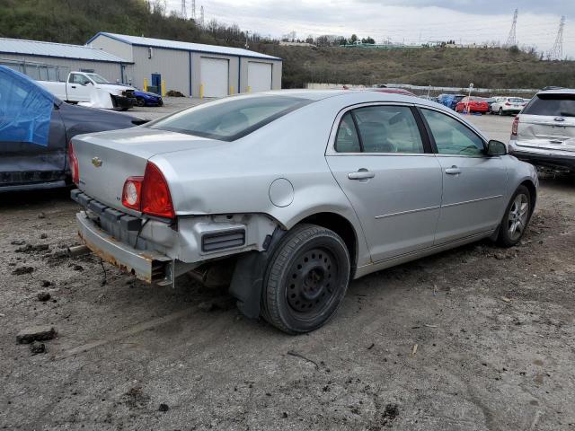 1G1ZH57B094149687 - 2009 CHEVROLET MALIBU 1LT SILVER photo 3