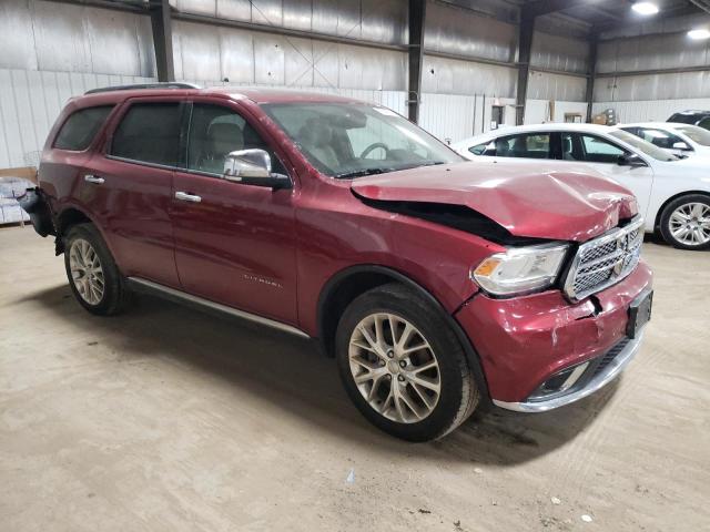 1C4RDJEG3EC301116 - 2014 DODGE DURANGO CITADEL MAROON photo 4