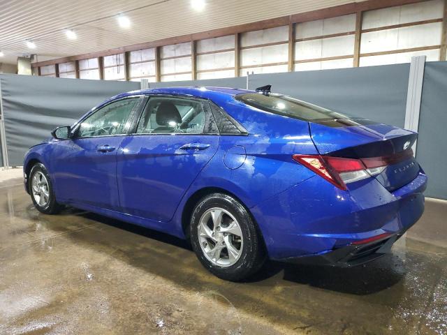 5NPLL4AG8MH017340 - 2021 HYUNDAI ELANTRA SE BLUE photo 2