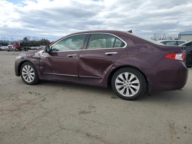 JH4CU2F67AC018650 - 2010 ACURA TSX MAROON photo 2