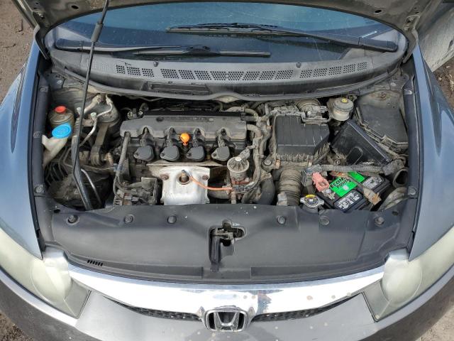 2HGFA168X9H545711 - 2009 HONDA CIVIC EX GRAY photo 12