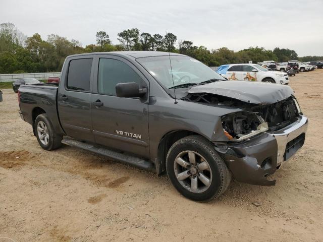 1N6BA0ED8CN326408 - 2012 NISSAN TITAN S CHARCOAL photo 4