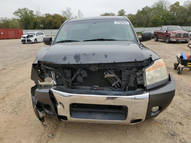 1N6BA0ED8CN326408 - 2012 NISSAN TITAN S CHARCOAL photo 5