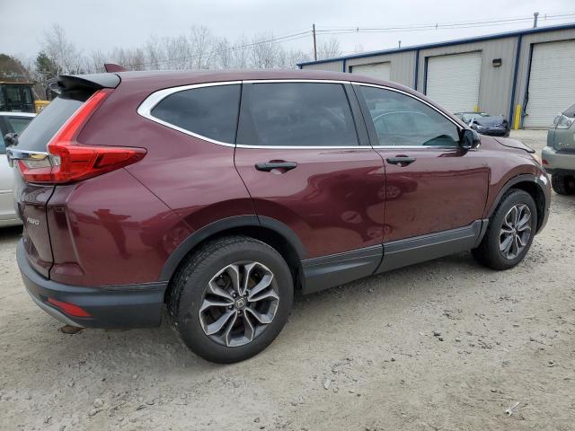 2HKRW6H38HH217740 - 2017 HONDA CR-V LX MAROON photo 3