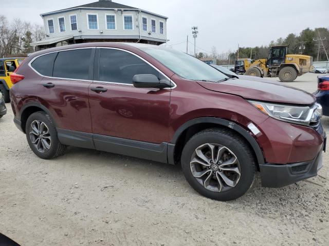 2HKRW6H38HH217740 - 2017 HONDA CR-V LX MAROON photo 4