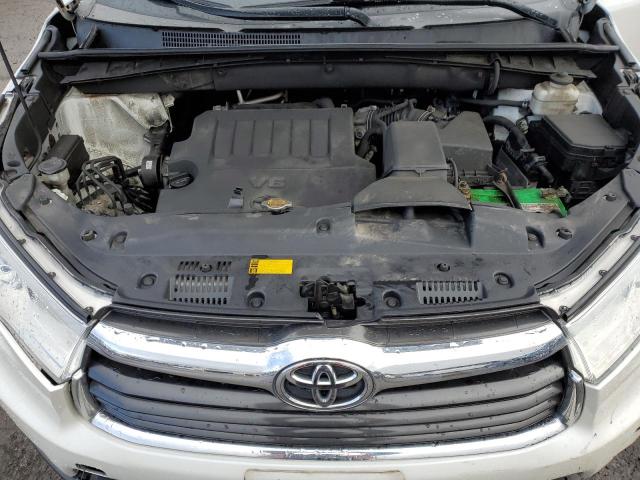 5TDJKRFH8ES041044 - 2014 TOYOTA HIGHLANDER XLE 白色 照片 12