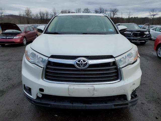 5TDJKRFH8ES041044 - 2014 TOYOTA HIGHLANDER XLE 白色 照片 5