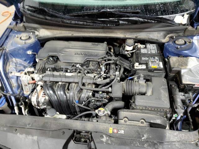 5NPLL4AG1MH046565 - 2021 HYUNDAI ELANTRA SE BLUE photo 11