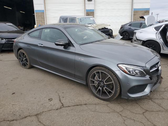 WDDWJ6EB3JF655407 - 2018 MERCEDES-BENZ C 43 4MATIC AMG GRAY photo 4