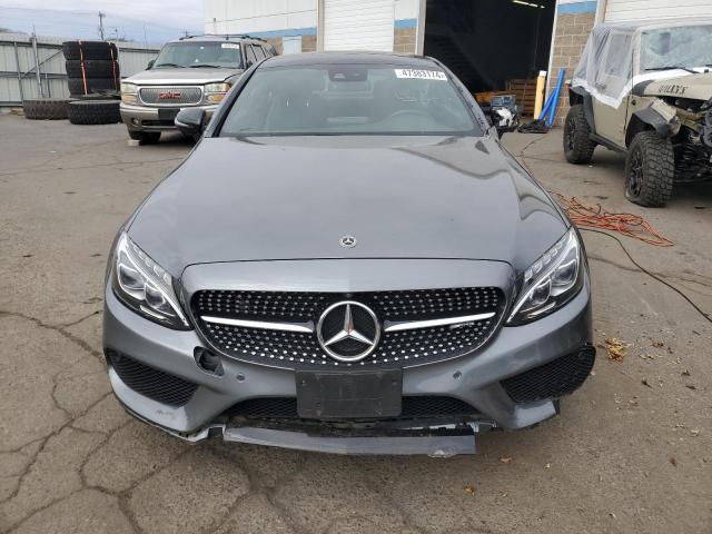 WDDWJ6EB3JF655407 - 2018 MERCEDES-BENZ C 43 4MATIC AMG GRAY photo 5