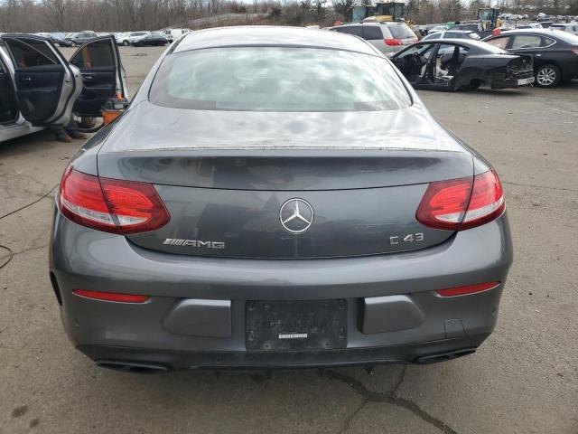 WDDWJ6EB3JF655407 - 2018 MERCEDES-BENZ C 43 4MATIC AMG GRAY photo 6