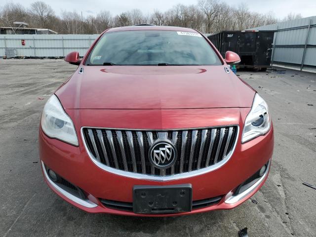 2G4GN5EX9F9142019 - 2015 BUICK REGAL PREMIUM RED photo 5