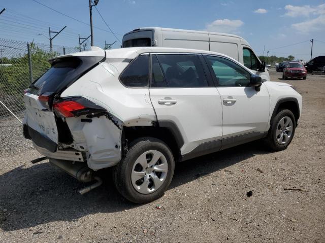 2T3F1RFVXNC302883 - 2022 TOYOTA RAV4 LE WHITE photo 3