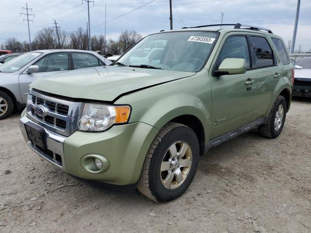 1FMCU49329KC48754 - 2009 FORD ESCAPE HYBRID GREEN photo 1