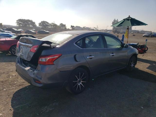 3N1AB7AP0GL681618 - 2016 NISSAN SENTRA S GRAY photo 3