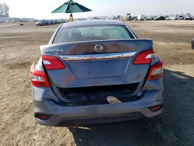 3N1AB7AP0GL681618 - 2016 NISSAN SENTRA S GRAY photo 6