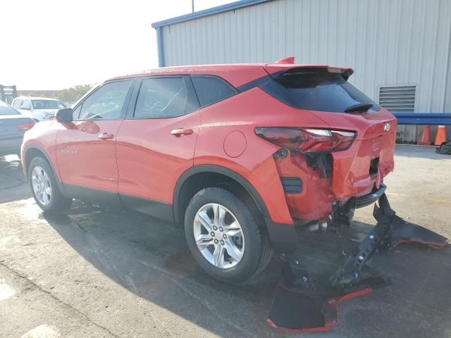 3GNKBBRA1MS579113 - 2021 CHEVROLET BLAZER 1LT RED photo 2