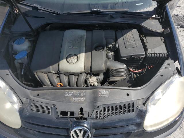 WVWAB71K78W138599 - 2008 VOLKSWAGEN RABBIT BLACK photo 11