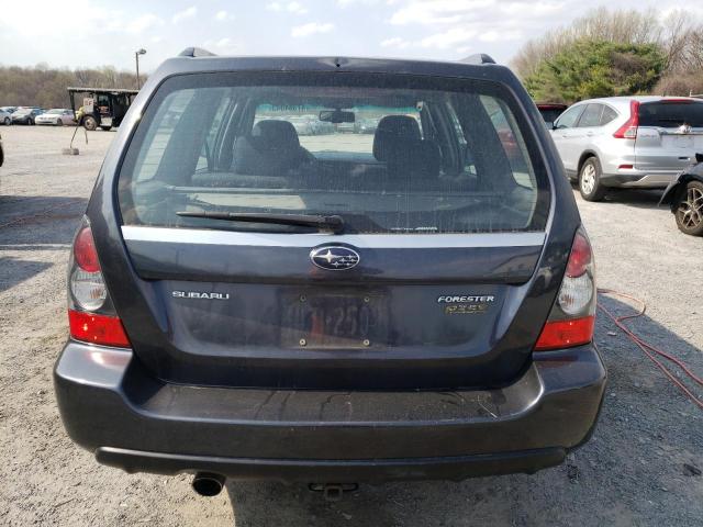 JF1SG66698H724050 - 2008 SUBARU FORESTER SPORTS 2.5X GRAY photo 6