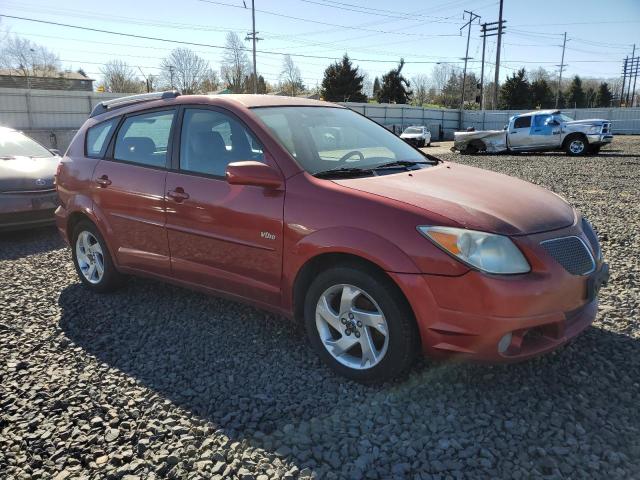 5Y2SL638X5Z423238 - 2005 PONTIAC VIBE RED photo 4