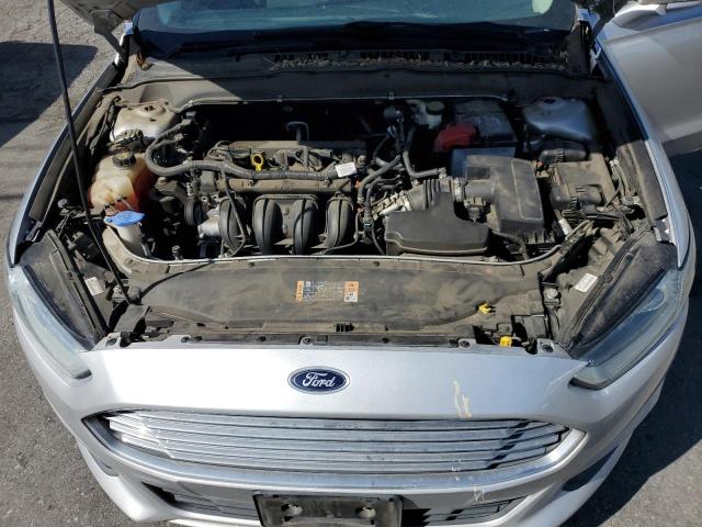 3FA6P0H7XER179698 - 2014 FORD FUSION SE SILVER photo 11