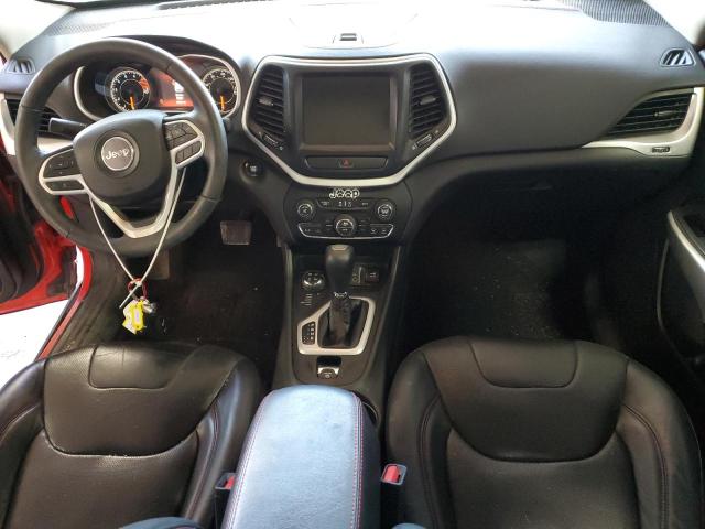 1C4PJMBS7HW566280 - 2017 JEEP CHEROKEE TRAILHAWK RED photo 8