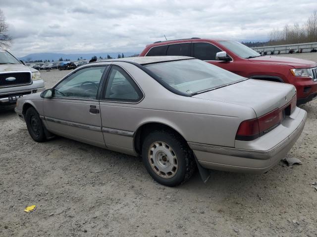 1FAPP6248KH208439 - 1989 FORD THUNDERBIR LX TAN photo 2