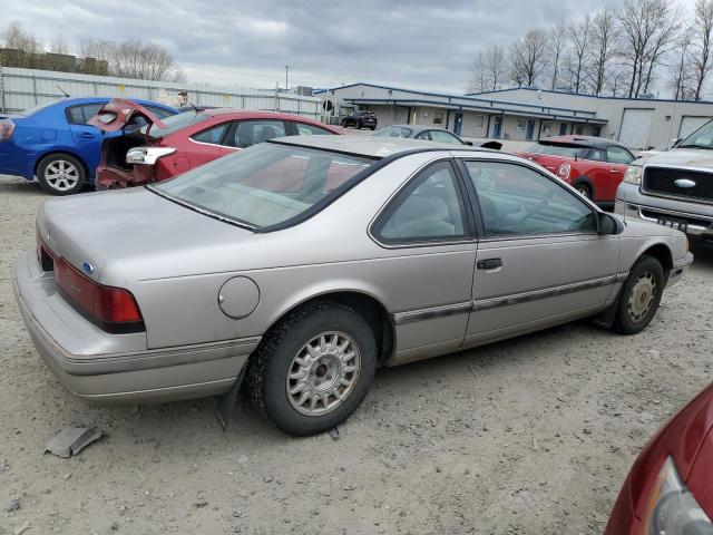 1FAPP6248KH208439 - 1989 FORD THUNDERBIR LX TAN photo 3