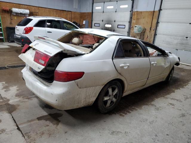 1HGCM56885A010791 - 2005 HONDA ACCORD EX WHITE photo 3