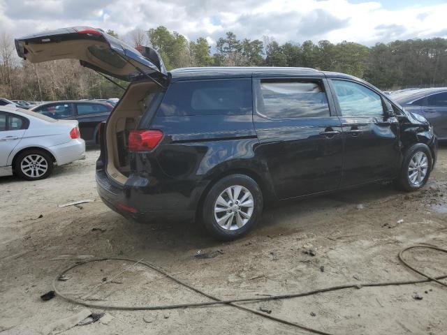 KNDMB5C1XG6179992 - 2016 KIA SEDONA LX BLACK photo 3