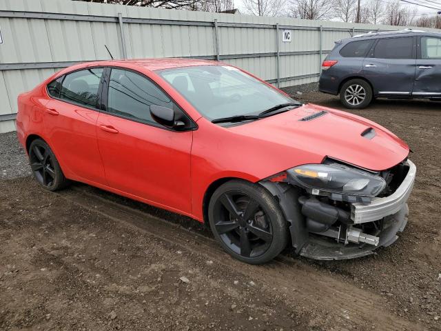 1C3CDFBB5GD701398 - 2016 DODGE DART SXT RED photo 4