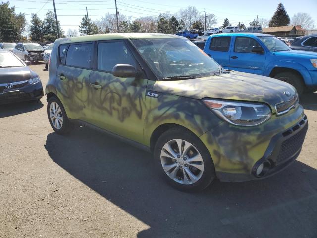 KNDJP3A57G7862130 - 2016 KIA SOUL + GREEN photo 4